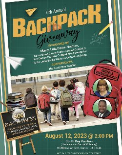 Backpack Giveaway